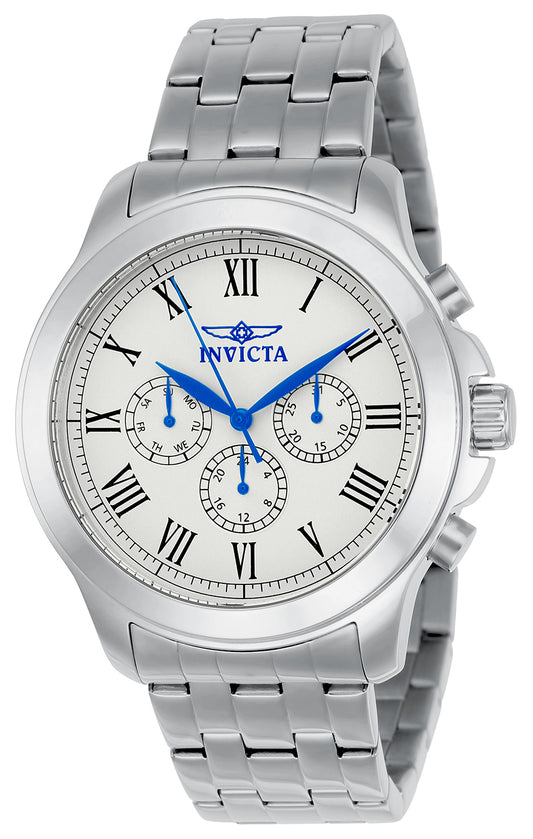 Invicta Men's 21657 Specialty Quartz Chronograph Silver Dial Watch