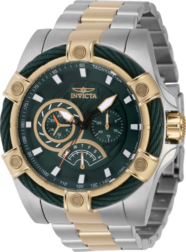 Invicta Men's 46870 Bolt Quartz Chronograph Green Dial