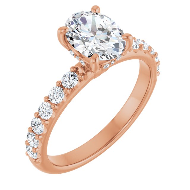 Rose Gold Engagement Ring - Wilson