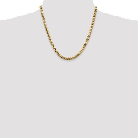 Solid Gold Miami Cuban Chain