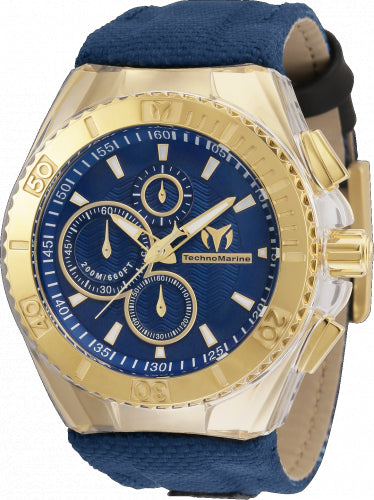 Technomarine Men's TM-115175 Cruise BlueRay Quartz Blue Dial Watch