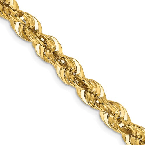 Solid Gold Rope Chain