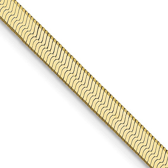 Solid Gold Herringbone Chain