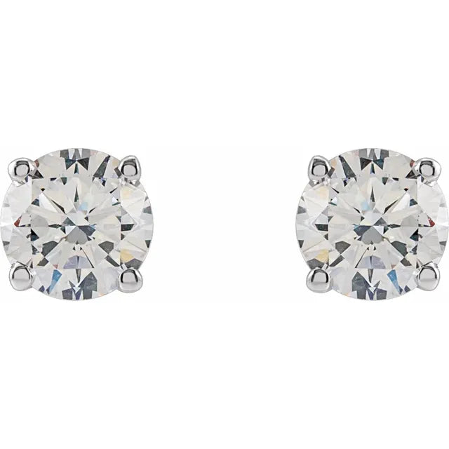 3/4 Carat Diamond Stud Earrings