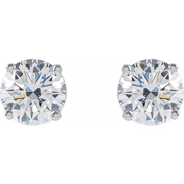 1.50 Carat Diamond Stud Earrings