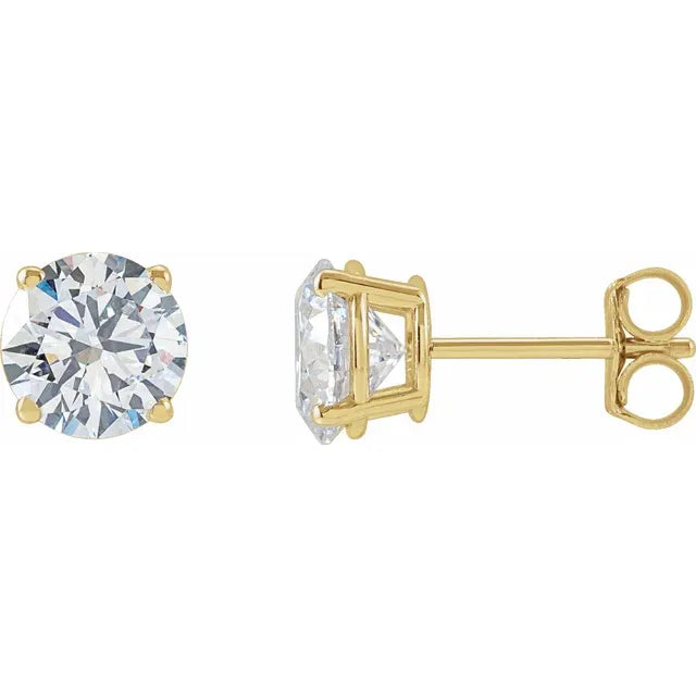 1.50 Carat Diamond Stud Earrings