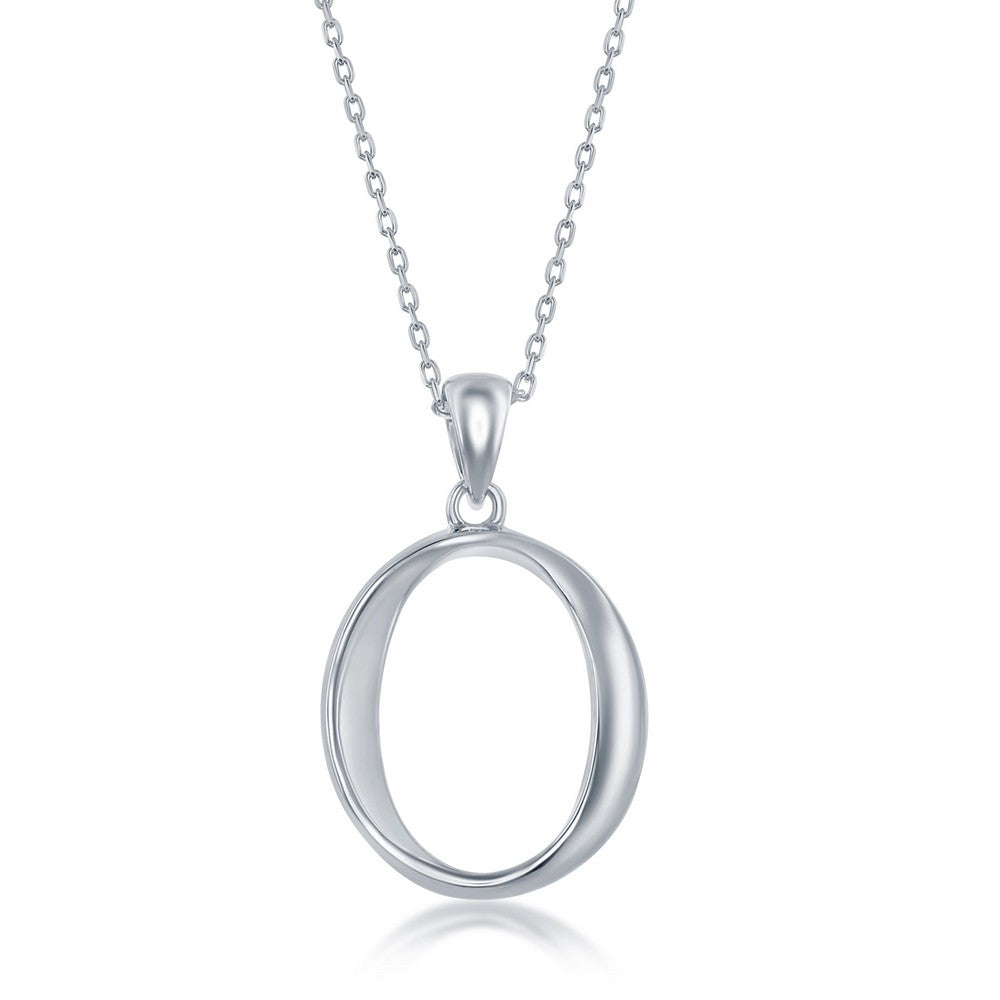 Sterling Silver 'O' Pendant