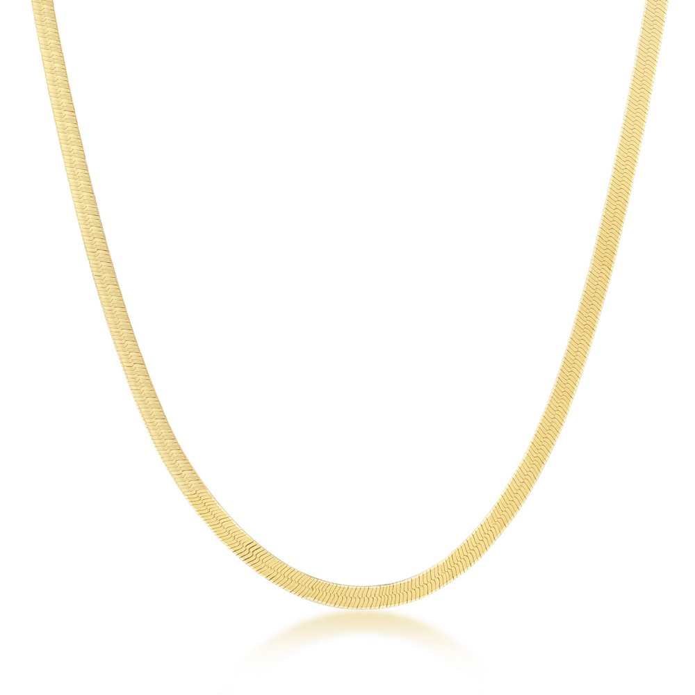 Herringbone Chain - Silver Options