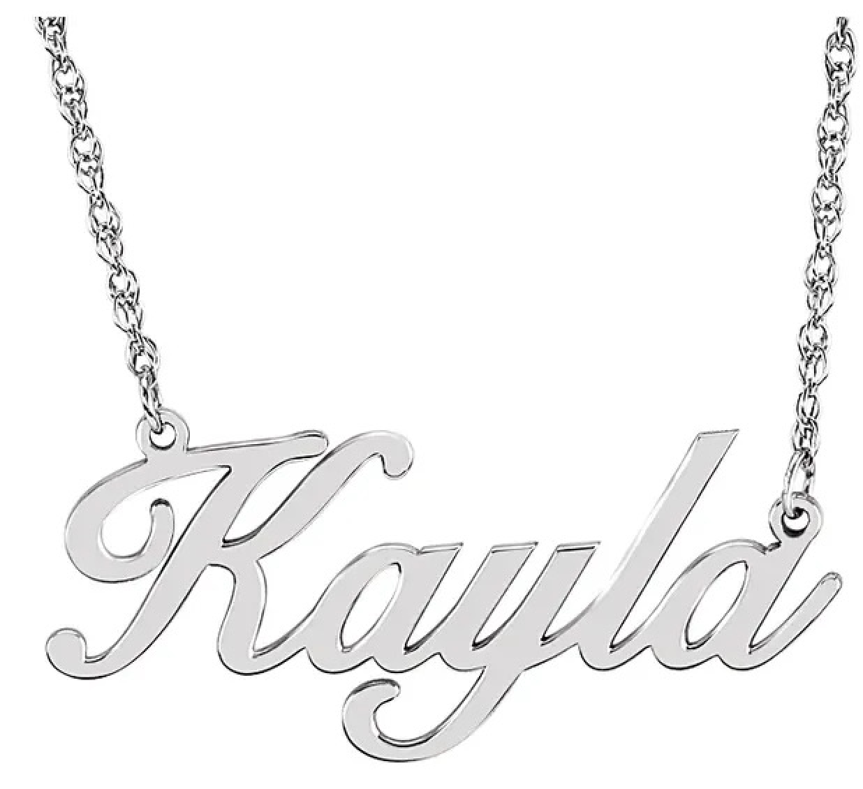 Petite Nameplate