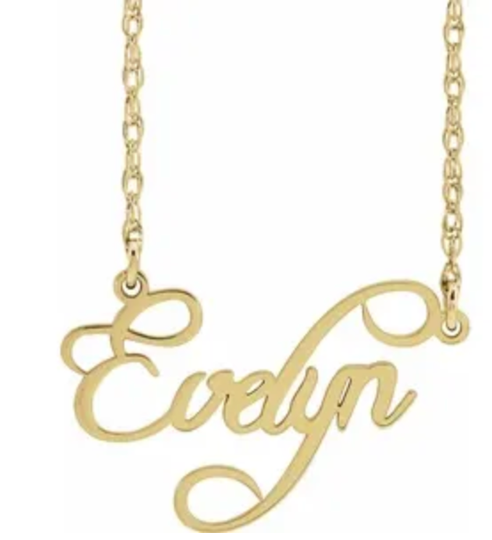 Petite Nameplate