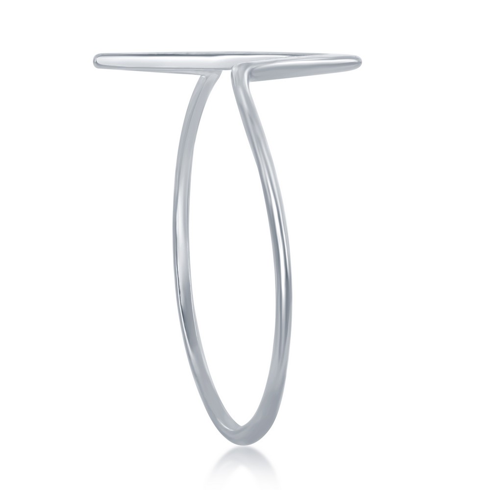 Sterling Silver Heartbeat Ring