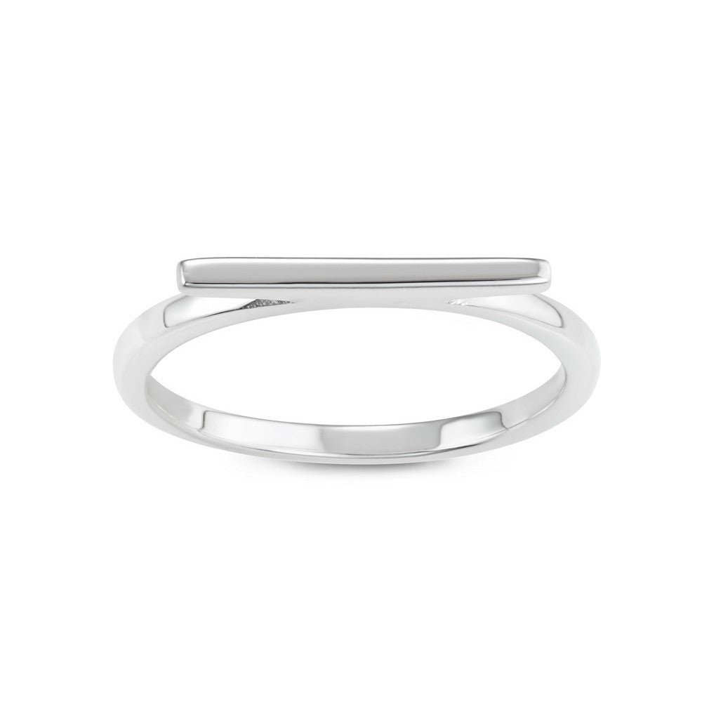 Sterling Silver Bar Ring