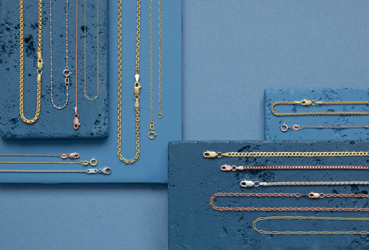 Gold chains diamond pendants sterling silver necklaces women's men's Chapman's Jewelry Detroit