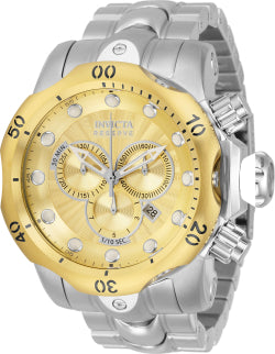 Invicta Men's 10790 Venom Quartz Chronograph Gold Dial Watch