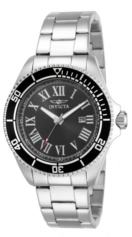 Invicta Men's 14998 Pro Diver  Quartz 3 Hand Black Dial Watch