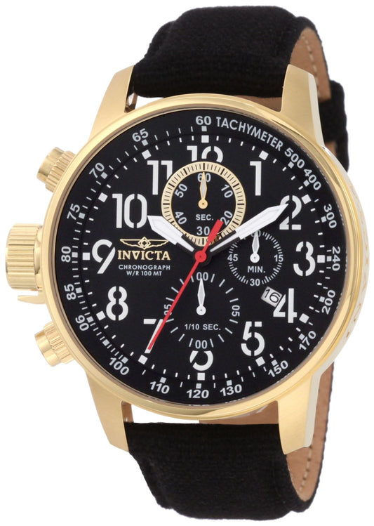 Invicta Men's 1515 I-Force Quartz Chronograph Black Dial Watch