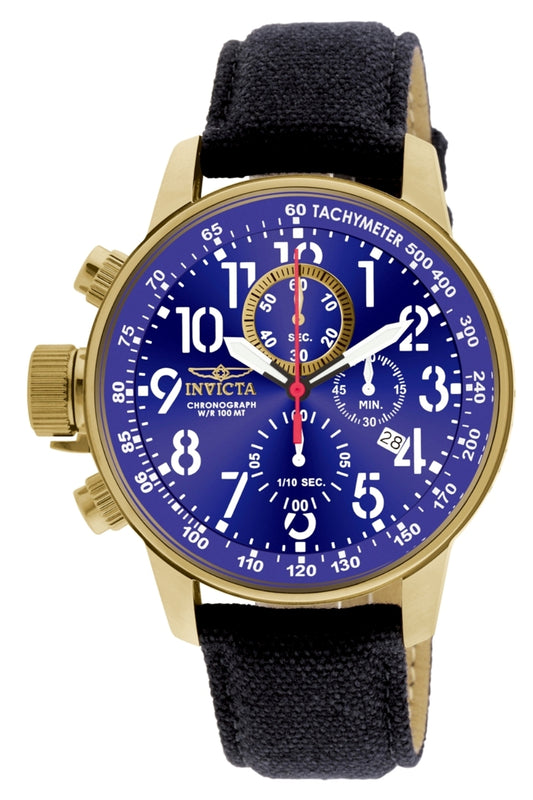 Invicta Men's 1516 I-Force Quartz Multifunction Blue Dial Watch