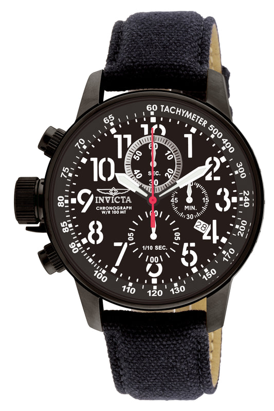 Invicta Men's 1517 I-Force Quartz Chronograph Black Dial Watch