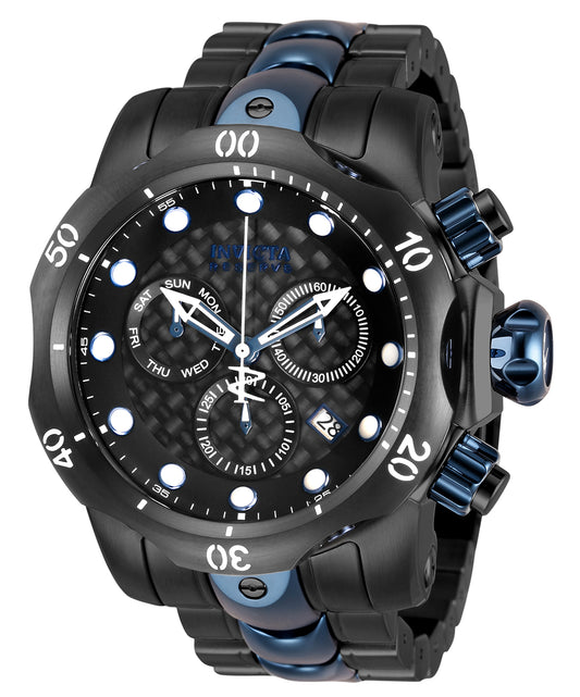 Invicta Men's 15461 Venom Quartz Chronograph Black Dial Watch