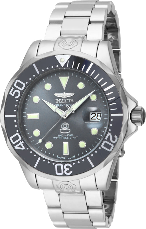 Invicta Men's 16037 Pro Diver  Automatic 3 Hand Charcoal Dial Watch