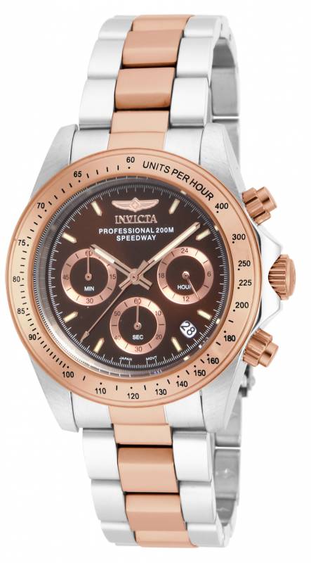Invicta Men's 17029 Speedway Quartz Chronograph Brown Dial Watch