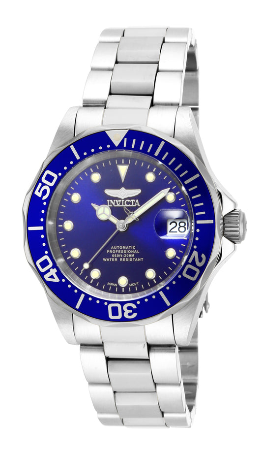 Invicta Men's 17040 Pro Diver  Automatic 3 Hand Blue Dial Watch