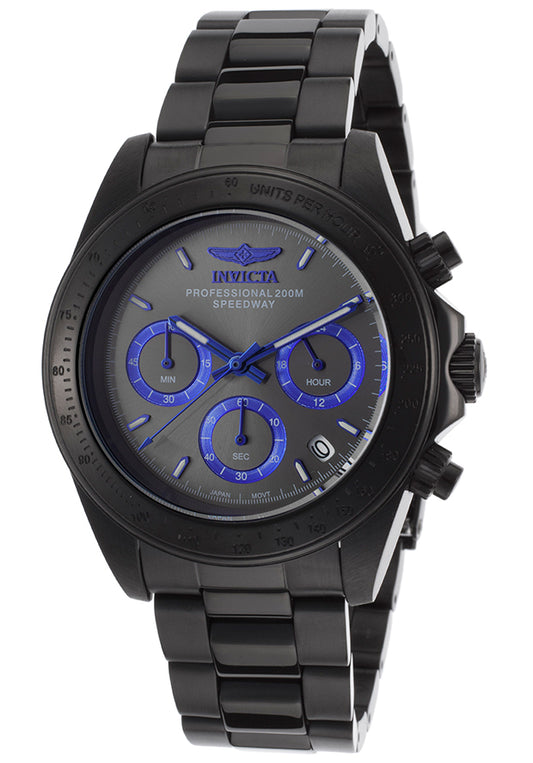 Invicta Men's 17313 Speedway  Quartz Chronograph Charcoal Dial Watch