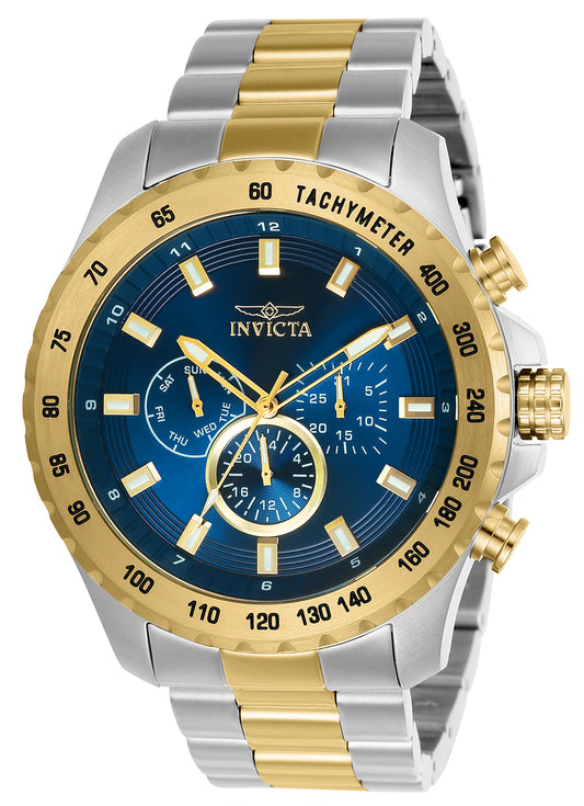 Invicta Men's 24214 Speedway Quartz Multifunction Blue Dial Watch