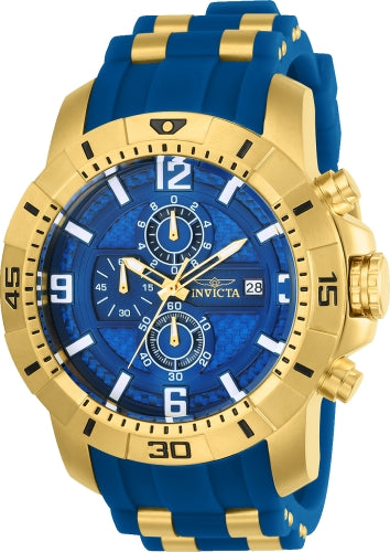 Invicta Men's 24966 Pro Diver Quartz Multifunction Blue Dial Watch