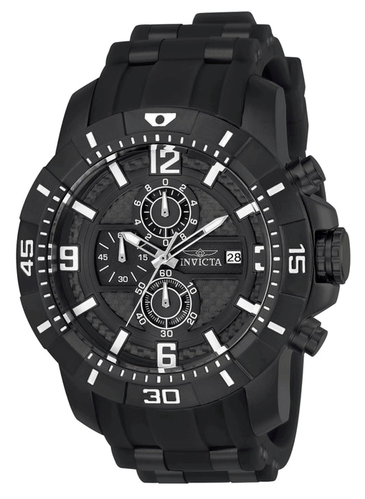 Invicta Men's 24967 Pro Diver Quartz Multifunction Black Dial Watch