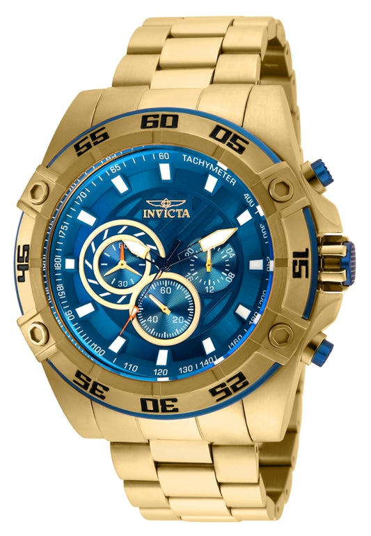 Invicta Men's 25536 Speedway  Quartz Chronograph Blue Dial Watch