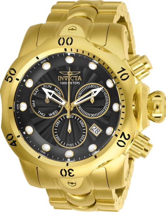 Invicta Men's 25904 Venom Quartz Chronograph Black Dial Watch