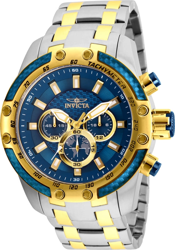 Invicta Men's 25947 Speedway  Quartz Chronograph Blue Dial Watch