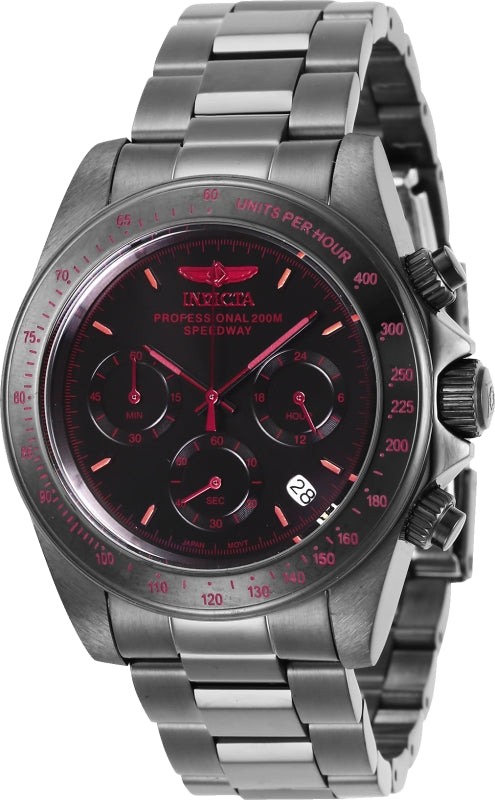 Invicta Men's 27771 Speedway  Quartz Chronograph Black Dial Watch