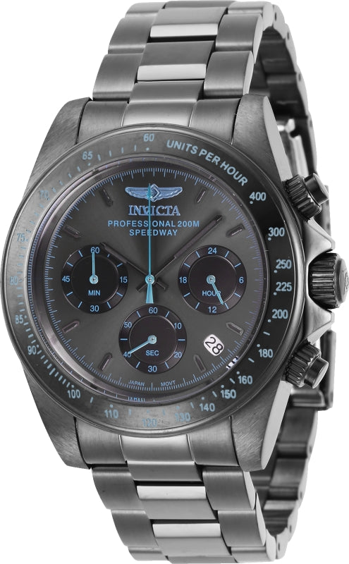 Invicta Men's 27772 Speedway  Quartz Chronograph Gunmetal Dial Watch