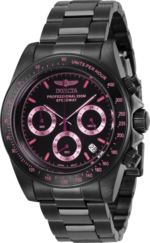 Invicta Men's 27773 Speedway  Quartz Chronograph Black Dial Watch