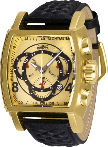 Invicta Men's 27930 S1 Rally Tampa Bay Buccaneers Quartz Multifunction Black, Gold Dial Watch