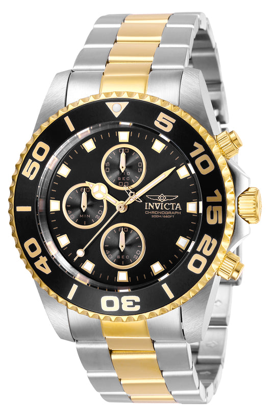 Invicta Men's 28691 Pro Diver Quartz Multifunction Black Dial Watch