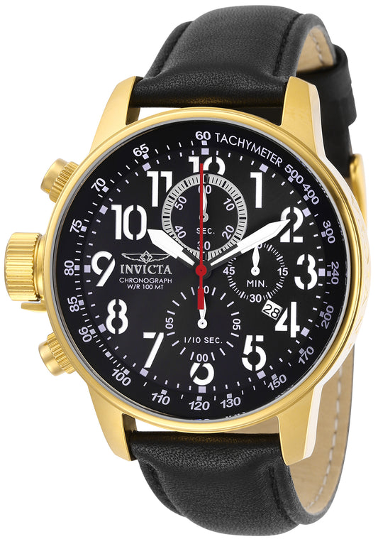 Invicta Men's 28741 I-Force Quartz Chronograph Black Dial Watch