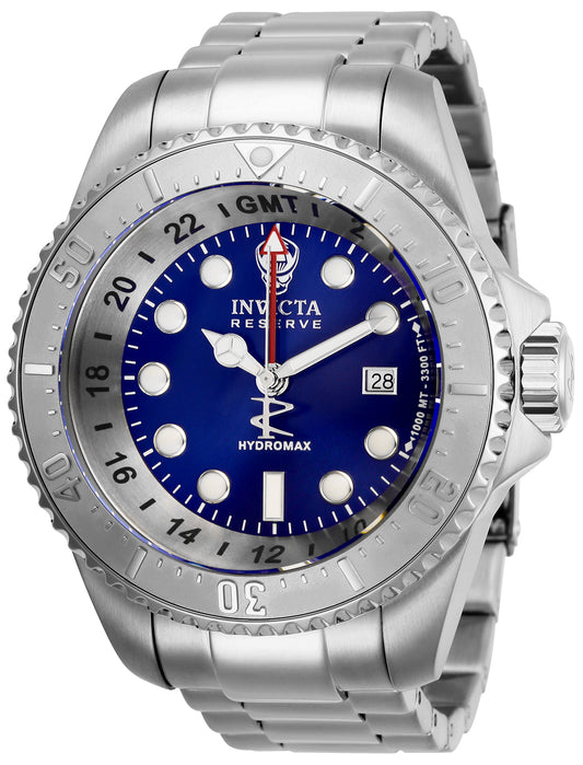 Invicta Men's 29727 Hydromax  Quartz 3 Hand Blue Dial Watch