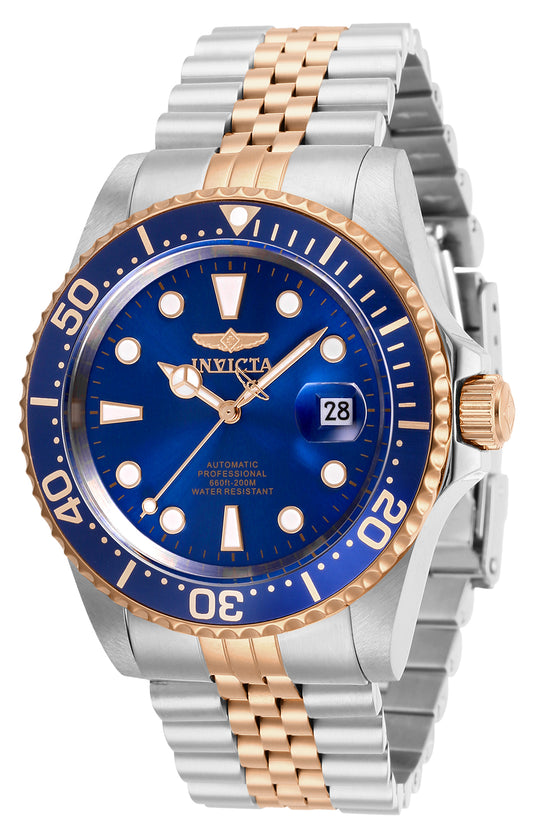 Invicta Men's 30098 Pro Diver  Automatic 3 Hand Dark Blue Dial Watch