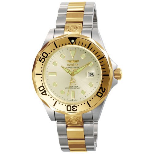 Invicta Men's 3050 Pro Diver Automatic 3 Hand Silver Dial Watch