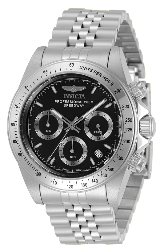 Invicta Men's 30989 Speedway Quartz Chronograph Black Dial Watch