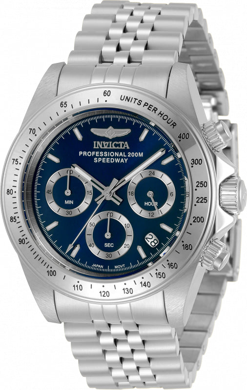 Invicta Men's 30990 Speedway Quartz Chronograph Blue Dial Watch