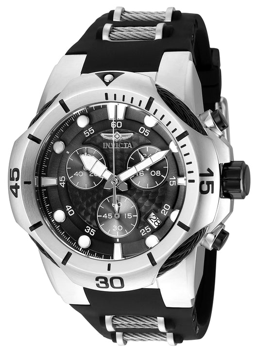 Invicta Men's 31166 Bolt Quartz Chronograph Charcoal Dial Watch