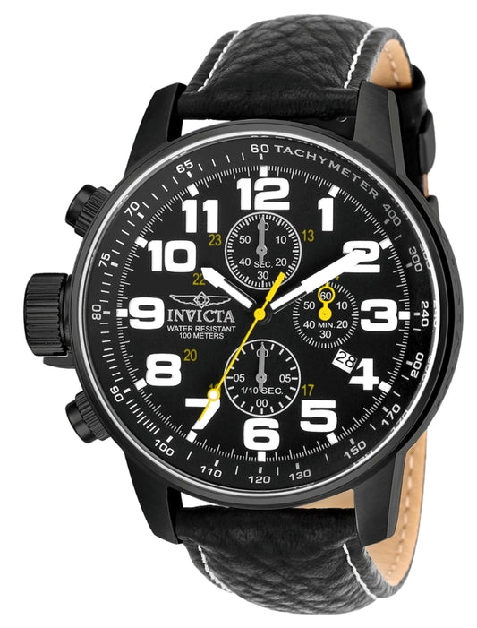 Invicta Men's 3332 I-Force Quartz Chronograph Black Dial Watch