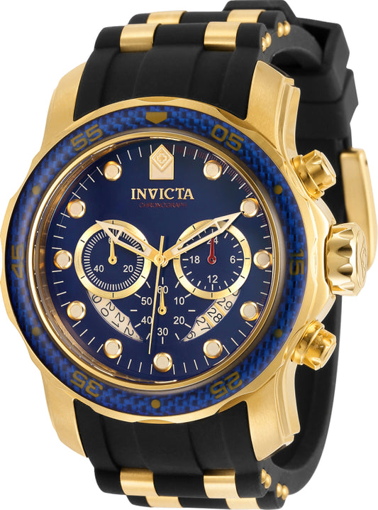 Invicta Men's 35416 Pro Diver Quartz Multifunction Blue Dial  Watch