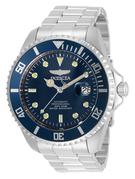 Invicta Men's 35721 Pro Diver Automatic 3 Hand Navy Blue Dial Watch