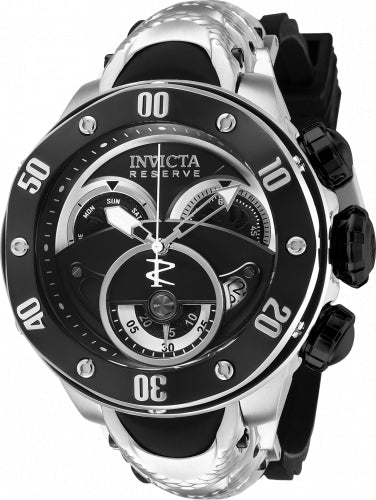 Invicta Men's 36328 Kraken Quartz Multifunction Black, Silver Dial Watch