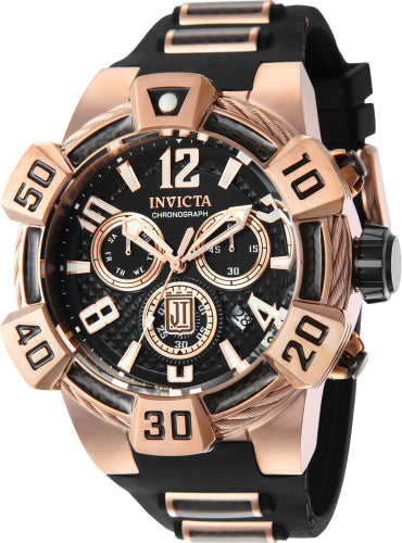 Invicta Men's 40443 Jason Taylor Quartz Chronograph Black Dial Watch